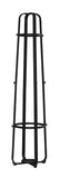 L&S Basics 10202 Coat Rack - 72"H / Black Metal With An Umbrella Holder