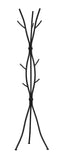 L&S Basics 10206 Coat Rack - 74"H / Hammered Black Metal