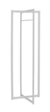 L&S Basics 10224 Coat Rack - 72"H / White Metal