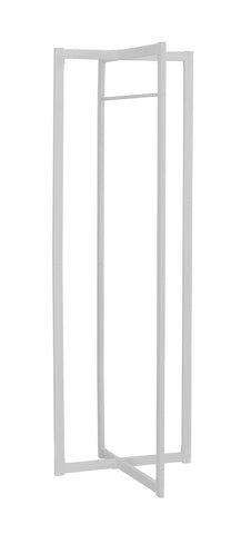 L&S Basics 10224 Coat Rack - 72"H / White Metal