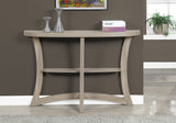 L&S Basics 10286 Accent Table - 47"L / Dark Taupe Hall Console