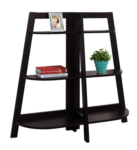 L&S Basics 10290 Bookcase - 48"H / Cappuccino Accent Etagere