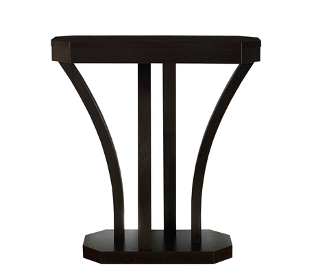 L&S Basics 10302 Accent Table - 32"L / Cappuccino Hall Console