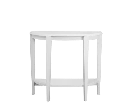 L&S Basics 10305 Accent Table - 36"L / White Hall Console
