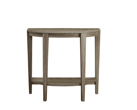L&S Basics 10306 Accent Table - 36"L / Dark Taupe Hall Console