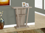 L&S Basics 10307 Accent Table - 32"L / Dark Taupe Hall Console