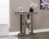 L&S Basics 10310 Accent Table - 32"L / Dark Taupe Hall Console