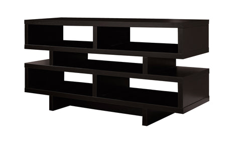 L&S Basics 10314 Tv Stand - 48"L / Cappuccino