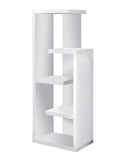 L&S Basics 10318 Bookcase - 48"H / White Accent Display Unit