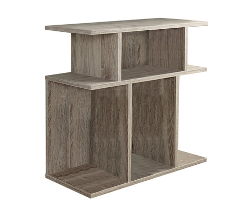 L&S Basics 10327 Accent Table - 24"H / Dark Taupe