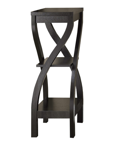 L&S Basics 10328 Accent Table - 32"H / Cappuccino