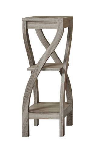 L&S Basics 10330 Accent Table - 32"H / Dark Taupe