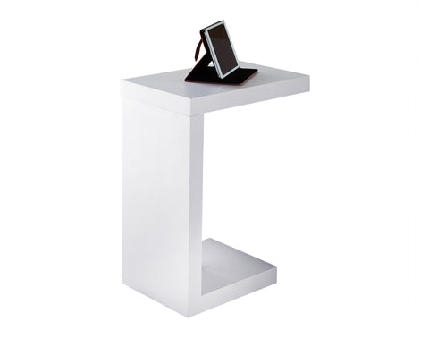 L&S Basics 10333 Accent Table - White