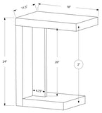 L&S Basics 10335 Accent Table - Black