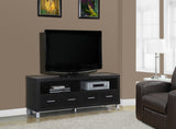 L&S Basics 10349 Tv Stand - 60"L / Cappuccino With 4 Drawers