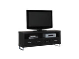L&S Basics 10349 Tv Stand - 60"L / Cappuccino With 4 Drawers