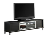 L&S Basics 10357 Tv Stand - 70"L / Cappuccino Euro Style