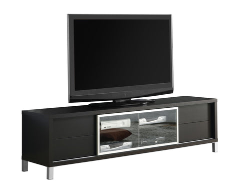 L&S Basics 10357 Tv Stand - 70"L / Cappuccino Euro Style