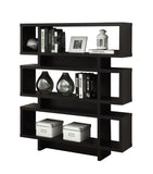 L&S Basics 10358 Bookcase - 55"H / Cappuccino Modern Style
