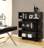 L&S Basics 10358 Bookcase - 55"H / Cappuccino Modern Style