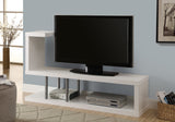 L&S Basics 10375 Tv Stand - 60"L / White
