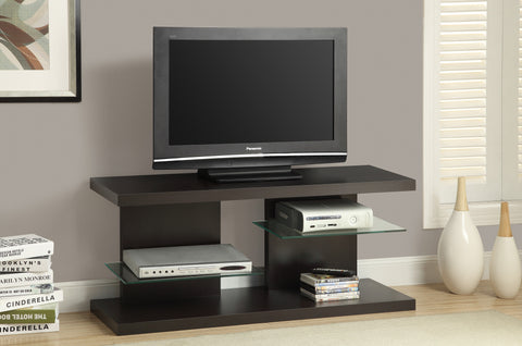 L&S Basics 10377 Tv Stand - 48"L / Cappuccino