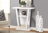 L&S Basics 10381 Accent Table - 32"L / White Hall Console
