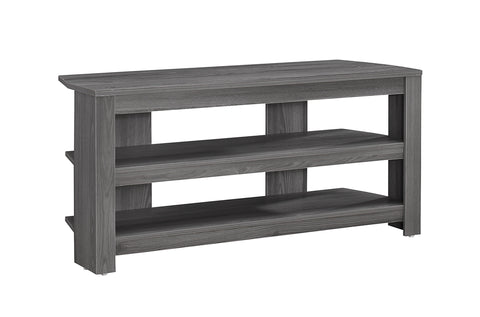 L&S Basics 10384 Tv Stand - 42"L / Grey Corner