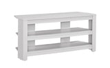 L&S Basics 10385 Tv Stand - 42"L / White Corner
