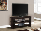 L&S Basics 10386 Tv Stand - 42"L / Cappuccino Corner