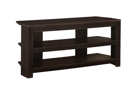 L&S Basics 10386 Tv Stand - 42"L / Cappuccino Corner