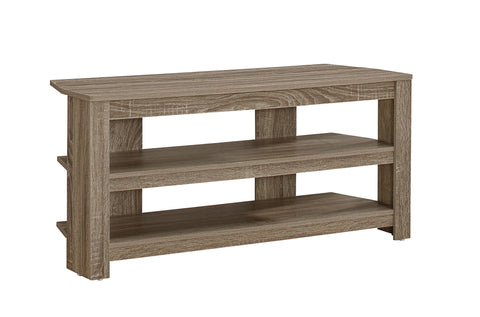 L&S Basics 10387 Tv Stand - 42"L / Dark Taupe Corner
