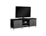 L&S Basics 10400 Tv Stand - 60"L / Black / Grey