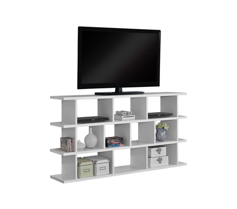 L&S Basics 10405 Bookcase - 60" / White Horizontal Or Vertical Etagere