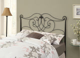 L&S Basics 10408 Bed - Queen Or Full Size / Satin Black Head Or Footboard