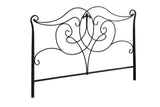 L&S Basics 10408 Bed - Queen Or Full Size / Satin Black Head Or Footboard