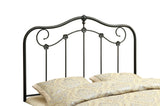 L&S Basics 10410 Bed - Queen Or Full Size / Coffee Headboard Or Footboard
