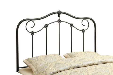 L&S Basics 10410 Bed - Queen Or Full Size / Coffee Headboard Or Footboard