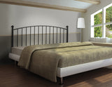 L&S Basics 10411 Bed - Queen Or Full Size / Coffee Headboard Or Footboard
