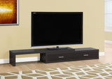 L&S Basics 10421 Tv Stand - 60"L To 98"L / Expandable / Cappuccino