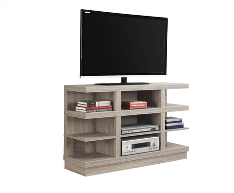 L&S Basics 10429 Tv Stand - 48"L / Dark Taupe