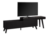 L&S Basics 10452 Tv Stand - 67"L To 84"L / Cappuccino / 2 Drawers