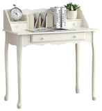 L&S Basics 10530 Desk - 36"L / Antique White Traditional