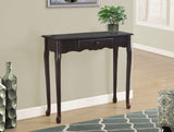 L&S Basics 10535 Accent Table - 36"L / Dark Cherry Hall Console