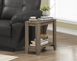 L&S Basics 10540 Accent Table - Dark Taupe