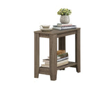 L&S Basics 10540 Accent Table - Dark Taupe