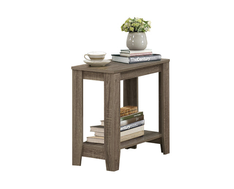 L&S Basics 10540 Accent Table - Dark Taupe
