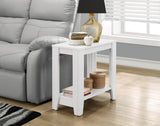L&S Basics 10542 Accent Table - White