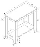 L&S Basics 10544 Accent Table - Cappuccino