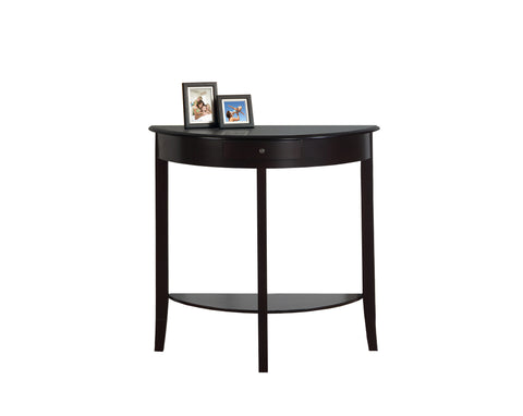 L&S Basics 10547 Accent Table - 31"L / Dark Cherry Hall Console